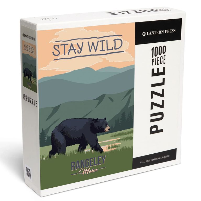 Bear and Mountains